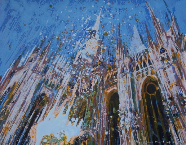 Milan Cathedral – Il Duomo Scene (Limited Edition Giclée Print – Large)