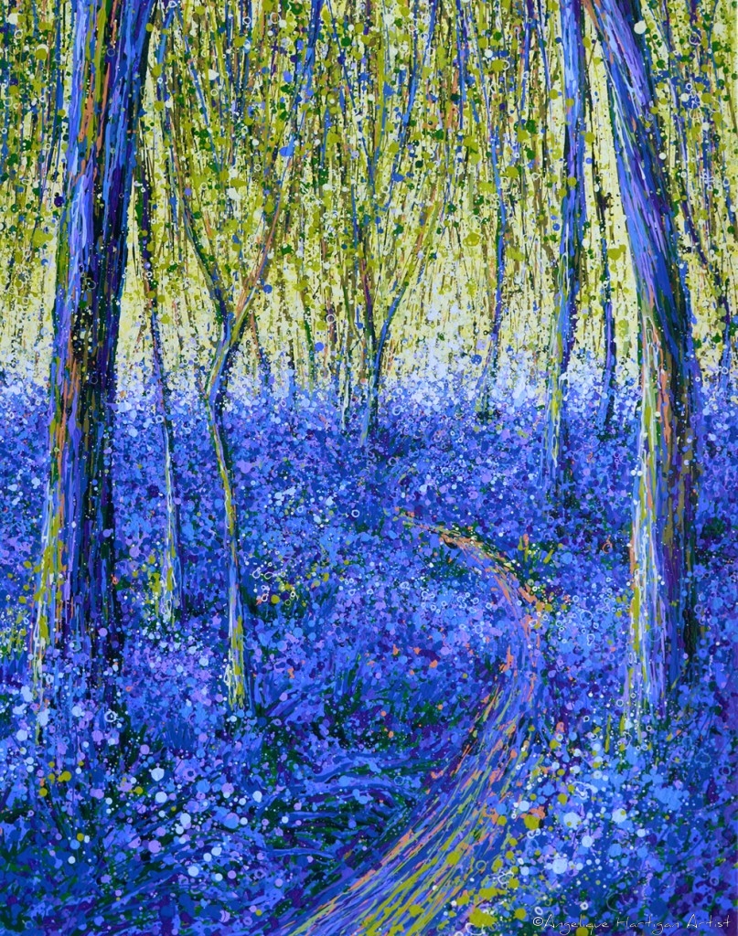 Open Edition – Signed and Numbered Small Collectors Print – Bluebells II