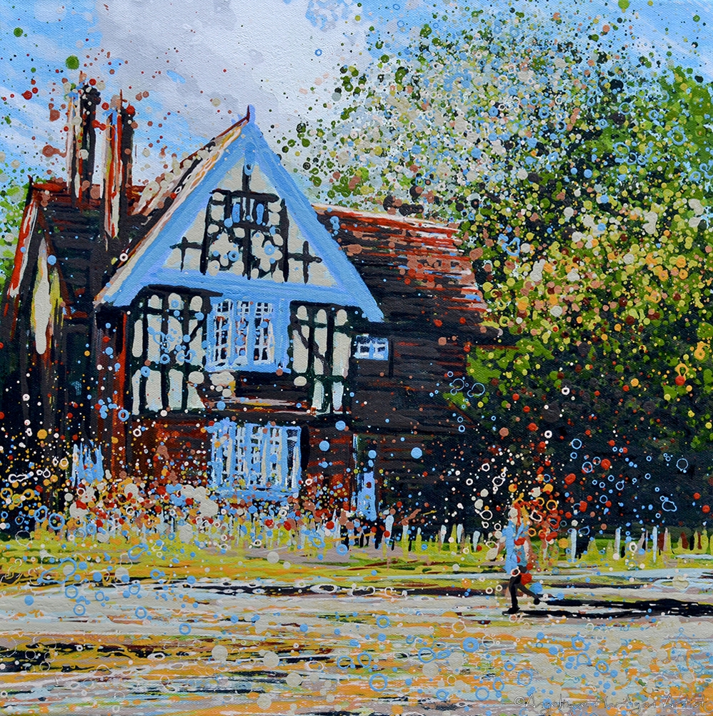 Open Edition – Signed and Numbered Small Collectors Print – At the Gate House