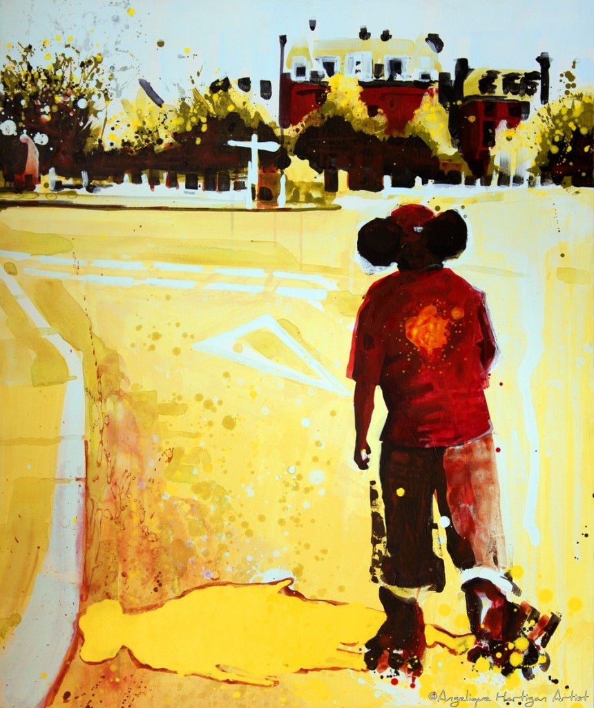 Open Edition – Signed and Numbered Small Collectors Print – Skater Dulwich Approach London