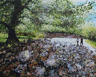 Signed, Limited edition giclee print – Turkey Oak Dulwich Park London