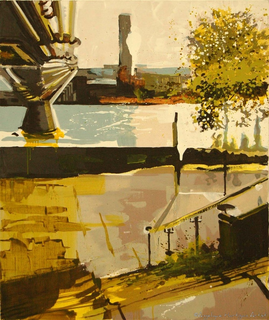 Open Edition – Signed and Numbered Small Collectors Print – Tate Modern from the North Bank