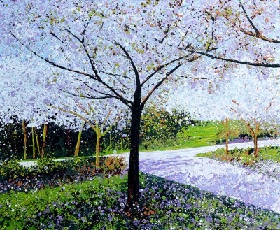Open Edition – Signed and Numbered Small Collectors Print – Blossom and Path I