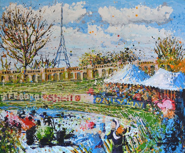 Open Edition – Signed and Numbered Small Collectors Print – Filming “Rush” in Crystal Palace Park