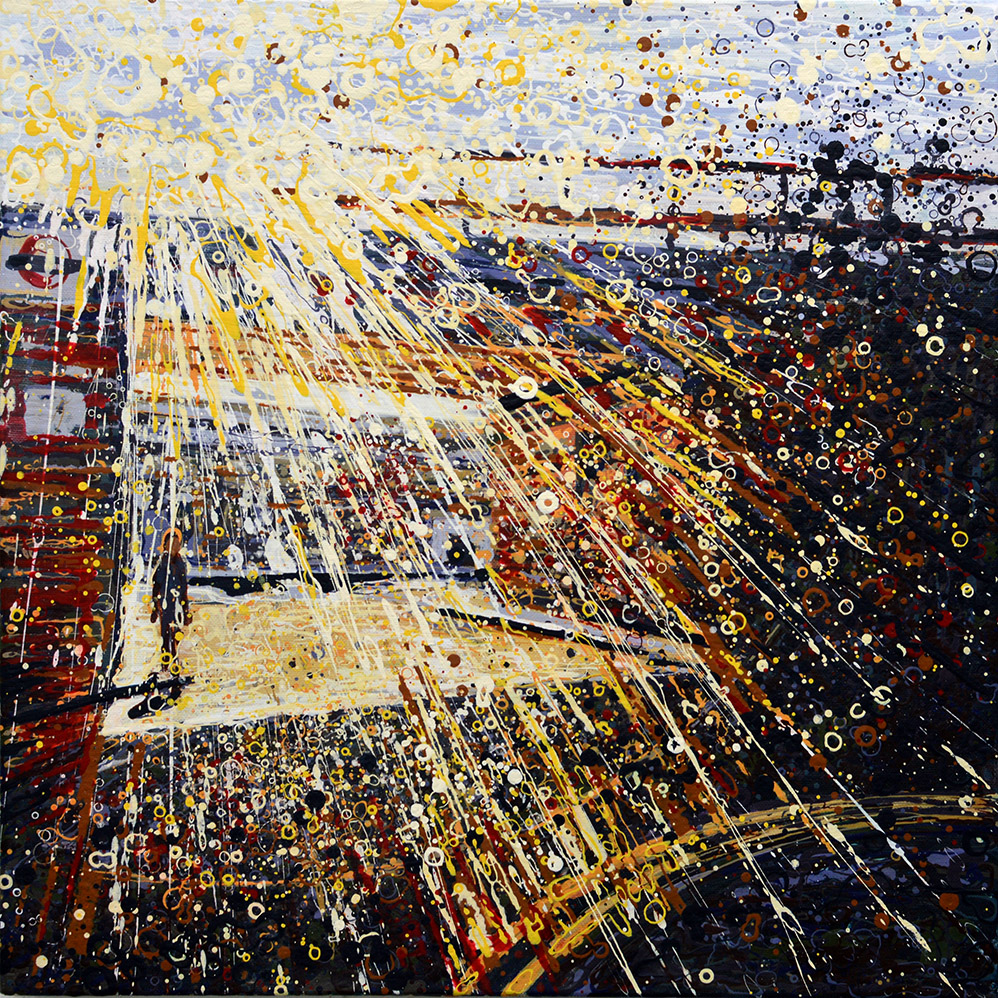 Original Painting – Meet me at Hackney Wick, London