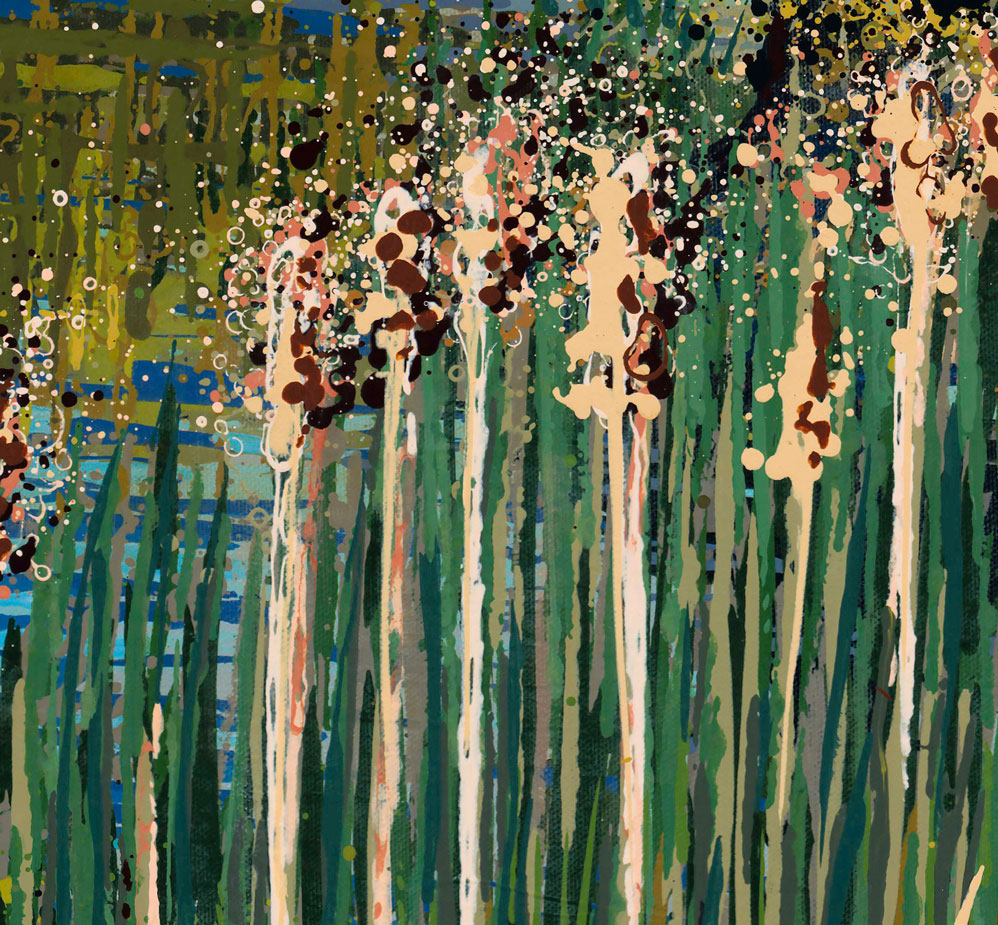 Signed, Limited edition giclee print – Lilies on the Lake