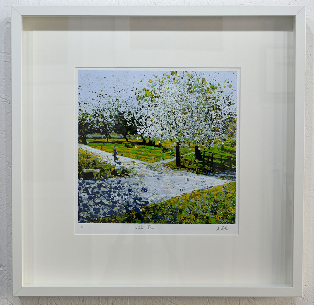 Open Edition – Signed and Numbered Small Collectors Print – White Tree