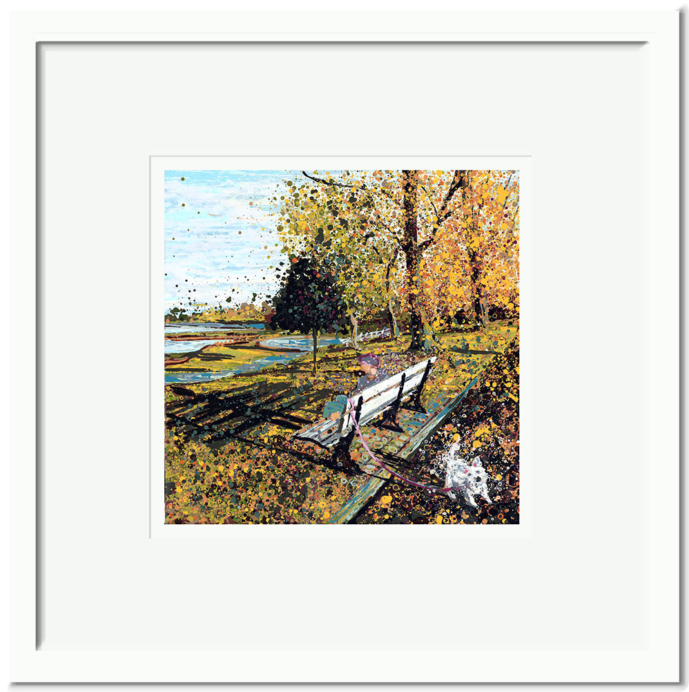 Reminiscing Open Edition – Signed and Numbered Small Collectors Print – Reminiscing, Promenade Park, Maldon