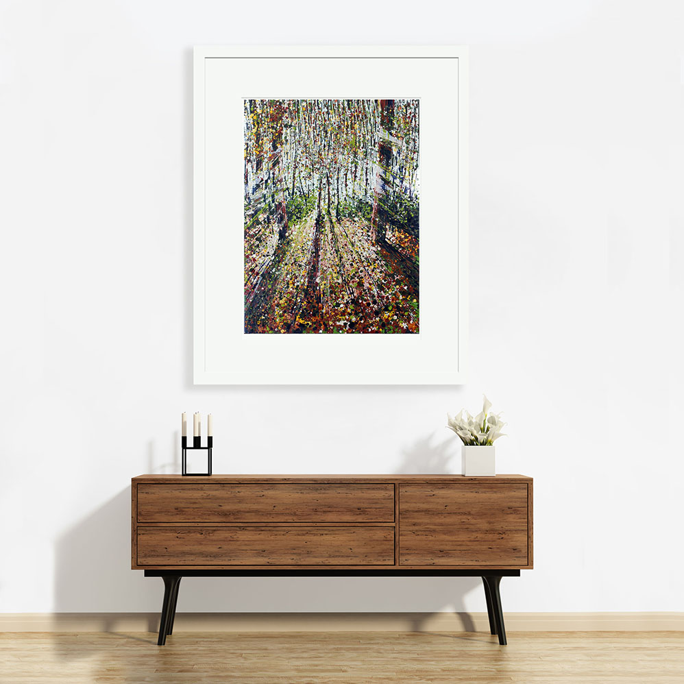 Signed, Limited edition giclee print – Autumn Leaves II