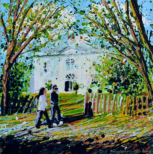 Commission – Walking to Dulwich Village