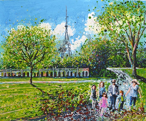 A Family Walk in Crystal Palace Park