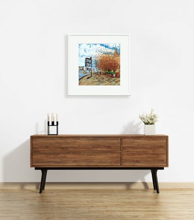 Signed limited edition giclee print – Autumn at the Church All Saints Maldon