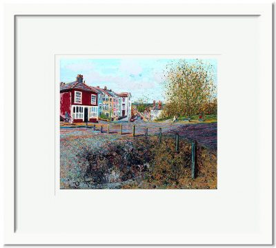 Open Edition – Signed and Numbered Small Collectors Print – Towards the Old Workhouse, Market Hill, Maldon