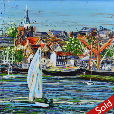 Sailing on the River Blackwater at Maldon